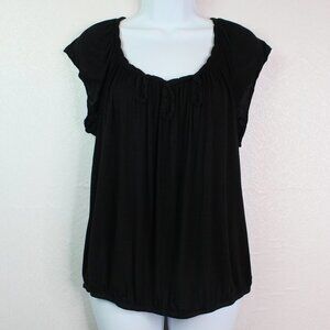 Max Studio Peasant Boho Braided Neckline T…